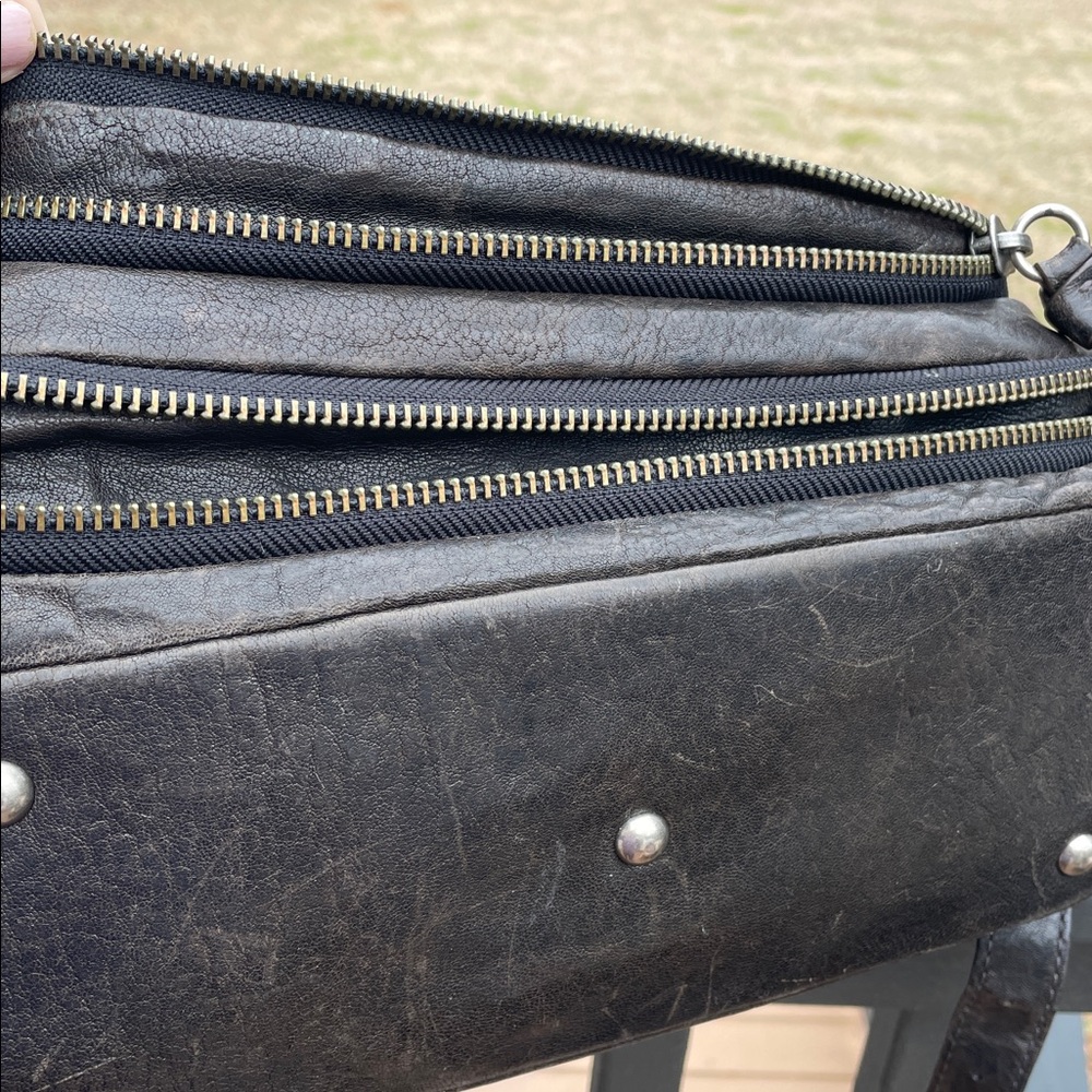 🖤🩶Frye Elaine Satchel Crossbody Bag - Picture 11 of 14